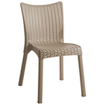 Τραπεζαρία Explore-Confident Pakoworld σετ 7τεμ pp Cappuccino 150x90x73,5εκ