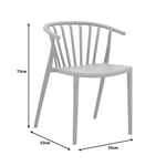 Πολυθρόνα Zelma Pakoworld pp σε Cappucino Απόχρωση 55x53x73εκ