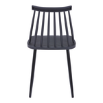 Καρέκλα Aurora i Pakoworld pp σε Μαύρη Απόχρωση-Πόδι Μεταλλικό Μαύρο 43x48x79εκ