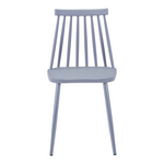 Καρέκλα Aurora i Pakoworld pp σε Γκρι Απόχρωση-Πόδι Μεταλλικό Γκρι 43x48x79εκ