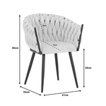 Τραπεζαρία Vivian-Stoyen Pakoworld 5τεμ Μπεζ Βελούδο - Λευκό Μαρμάρου Φ120x75εκ