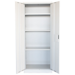 Μεταλλική Ντουλάπα Ugren i Pakoworld σε Απόχρωση Ανοιχτό Γκρι 70x40x170εκ