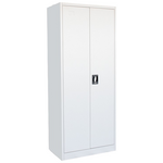 Μεταλλική Ντουλάπα Ugren i Pakoworld σε Απόχρωση Ανοιχτό Γκρι 70x40x170εκ