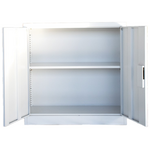 Μεταλλικό Ντουλάπι Armon i Pakoworld σε Απόχρωση Ανοιχτό Γκρι 90x40x90εκ