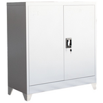 Μεταλλικό Ντουλάπι Armon i Pakoworld σε Απόχρωση Ανοιχτό Γκρι 90x40x100εκ