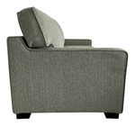 Καναπές-Κρεβάτι Διθέσιος Polaris Pakoworld Ύφασμα σε Χακί Απόχρωση181x91x83εκ