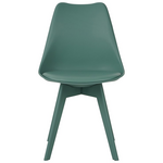 Καρέκλα Gaston i Pakoworld pp-pu σε Μέντα Απόχρωση 53.5x48.5x81,5εκ