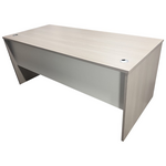 Γραφείο Εργασίας Armadi Pakoworld σε Γκρι-Λευκή Απόχρωση 180x80x75εκ