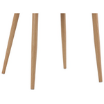 Καρέκλα Riccardo Pakoworld Φυσικό pe Rattan-Μπεζ Ύφασμα-Φυσικό Μέταλλο 56x52x82εκ