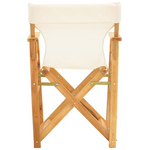 Καρέκλα-Πολυθρόνα Σκηνοθέτη Kompa Pakoworld Μασίφ Ξύλο Οξιάς Φυσικό-Πανί Nexus Εκρού