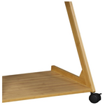 Βοηθητικό Τραπέζι fit Pakoworld mdf Φυσικό 50x39x59εκ