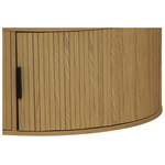 Τραπέζι Σαλονιού Scandi Pakoworld mdf Φυσικό Φ80x35.5εκ