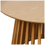 Τραπέζι Σαλονιού Domonic Pakoworld Mdf/pw σε Φυσική Απόχρωση Φ80x45εκ