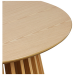 Τραπέζι Σαλονιού Domonic Pakoworld Mdf/pw σε Φυσική Απόχρωση Φ80x45εκ