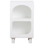 Κομοδίνο Emersi Pakoworld mdf σε Λευκή Απόχρωση 40x32x70εκ