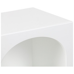 Κομοδίνο Emersi Pakoworld mdf σε Λευκή Απόχρωση 40x32x70εκ