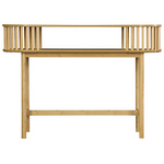 Κονσόλα Nodial Pakoworld Mdf/bamboo σε Φυσική Απόχρωση 120x39x85εκ
