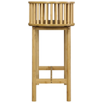 Κονσόλα Nodial Pakoworld Mdf/bamboo σε Φυσική Απόχρωση 120x39x85εκ