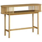 Κονσόλα Nodial Pakoworld Mdf/bamboo σε Φυσική Απόχρωση 120x39x85εκ