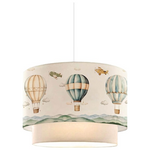 Παιδικό Φωτιστικό Οροφής Balon Pakoworld σε Κρέμα Απόχρωση Φ30x20εκ