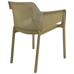 Πολυθρόνα Oviez Pakoworld pp σε Cappuccino Απόχρωση 59x58x79εκ