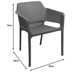 Πολυθρόνα Oviez Pakoworld pp σε Cappuccino Απόχρωση 59x58x79εκ