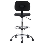 Καρέκλα Γραφείου Icina Pakoworld Ύφασμα σε Μαύρη Απόχρωση 58x54x102-123εκ