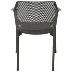 Πολυθρόνα Oviez Pakoworld pp σε Ανθρακί Απόχρωση 59x58x79εκ