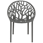 Πολυθρόνα Daren Pakoworld pp σε Ανθρακί Απόχρωση 59x60x79,5εκ