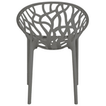 Πολυθρόνα Daren Pakoworld pp σε Ανθρακί Απόχρωση 59x60x79,5εκ