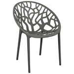 Πολυθρόνα Daren Pakoworld pp σε Ανθρακί Απόχρωση 59x60x79,5εκ