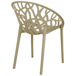 Πολυθρόνα Daren Pakoworld pp σε Cappuccino Απόχρωση 59x60x79,5εκ