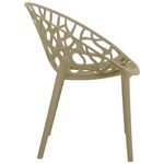 Πολυθρόνα Daren Pakoworld pp σε Cappuccino Απόχρωση 59x60x79,5εκ