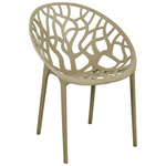 Πολυθρόνα Daren Pakoworld pp σε Cappuccino Απόχρωση 59x60x79,5εκ