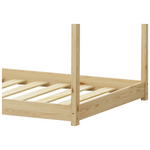 Παιδικό Κρεβάτι Nino τ. Montessori Pakoworld Ξύλο Πεύκου σε Φυσική Απόχρωση 90x190εκ