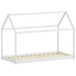 Παιδικό Κρεβάτι Nino τ. Montessori Pakoworld Ξύλο Πεύκου σε Λευκή Απόχρωση 90x190εκ