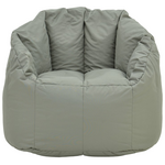 Πολυθρόνα Kerlon Pakoworld Αδιάβροχο σε Γκρι Απόχρωση Φ80x65εκ