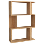 Βιβλιοθήκη Kadu Pakoworld σε oak Απόχρωση  72x22x108εκ