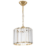 Φωτιστικό Οροφής Μονόφωτο Lavina Pakoworld ε27 σε Χρυσή Απόχρωση Φ20x20εκ