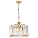 Φωτιστικό Οροφής Μονόφωτο Lavina ι Pakoworld ε27 σε Χρυσή Απόχρωση Φ27x21εκ