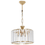 Φωτιστικό Οροφής Μονόφωτο Lavina ι Pakoworld ε27 σε Χρυσή Απόχρωση Φ27x21εκ