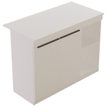 Τραπέζι-Πάγκος Κουζίνας Kogile Pakoworld σε Λευκή Απόχρωση 120x60x88.2εκ