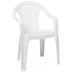 Πολυθρόνα Headway Pakoworld pp Λευκό