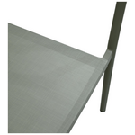 Πολυθρόνα Αλουμινίου Convince Pakoworld Στοιβαζόμενη με Καφέ Σκελετό-Textilene-pe Rattan 56x63x82εκ