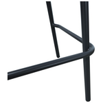 Σκαμπό Μπαρ Αλουμινίου Zuki Pakoworld Στοιβαζόμενη με Γκρι Σκελετό και Μαξιλάρι 55x54x109εκ