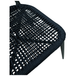 Καρέκλα Αλουμινίου-pe Rattan Agus Pakoworld Στοιβαζόμενη σε Γκρι Απόχρωση 55x63x77εκ