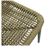 Καρέκλα Αλουμινίου-pe Rattan Agus Pakoworld Στοιβαζόμενη σε Καφέ Απόχρωση 55x63x77εκ