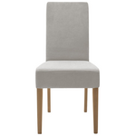 Καρέκλα Ditta Pakoworld Ύφασμα Γκρι-Πόδι Sonoma 44x56x96εκ