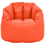 Πολυθρόνα Kerlon Pakoworld Αδιάβροχο σε Πορτοκαλί Απόχρωση Φ80x65εκ