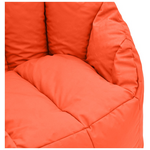 Πολυθρόνα Kerlon Pakoworld Αδιάβροχο σε Πορτοκαλί Απόχρωση Φ80x65εκ